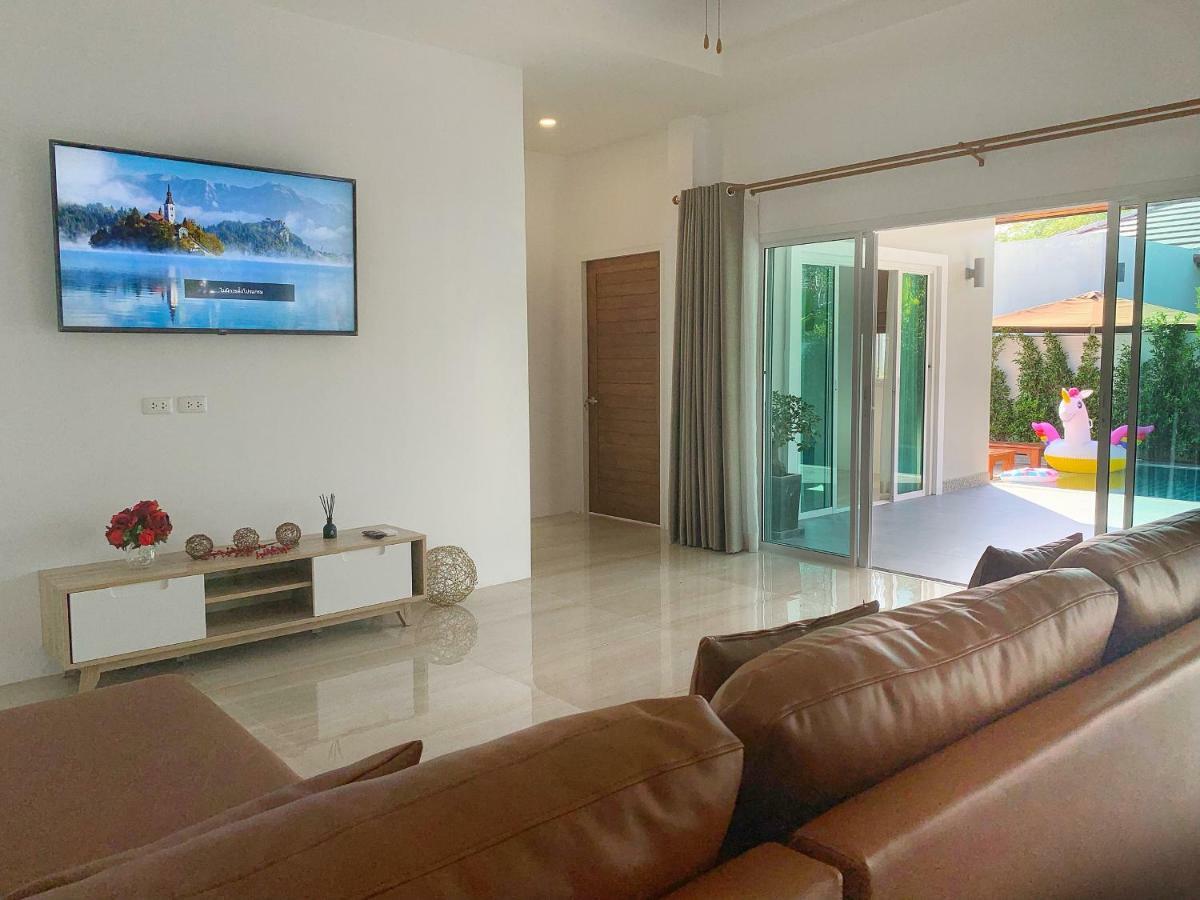 Private New Pool Villa Near Laguna Банг Тао Бийч Екстериор снимка